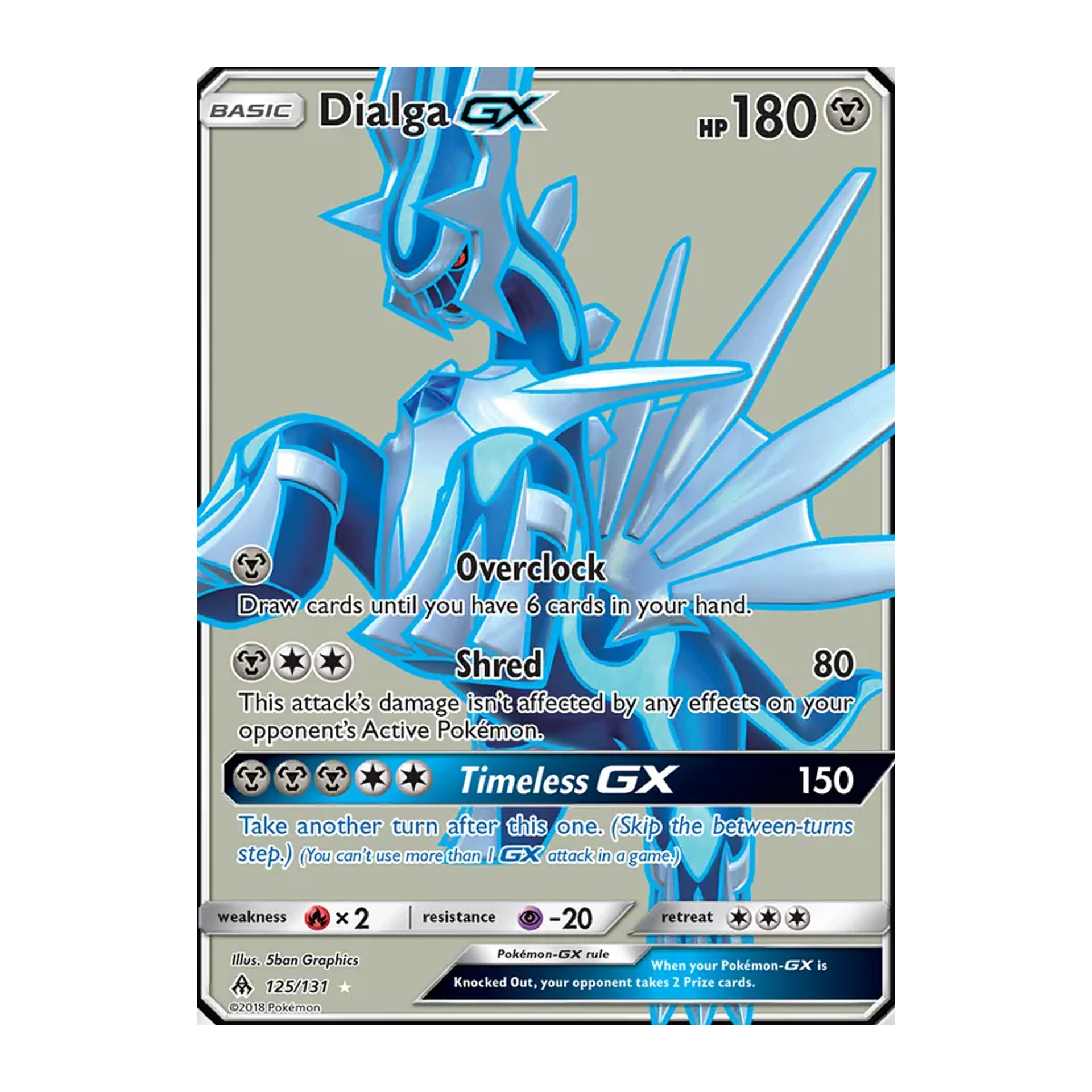 Dialga GX FLI 125 - NM Español