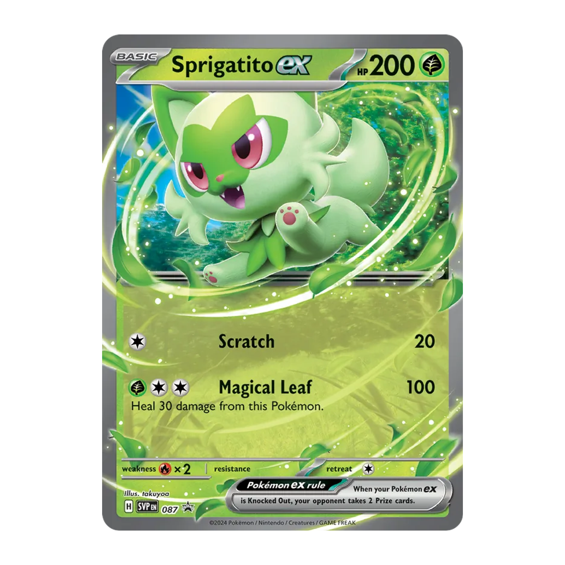 Sprigatito ex SVP 087 - SELLADO Español