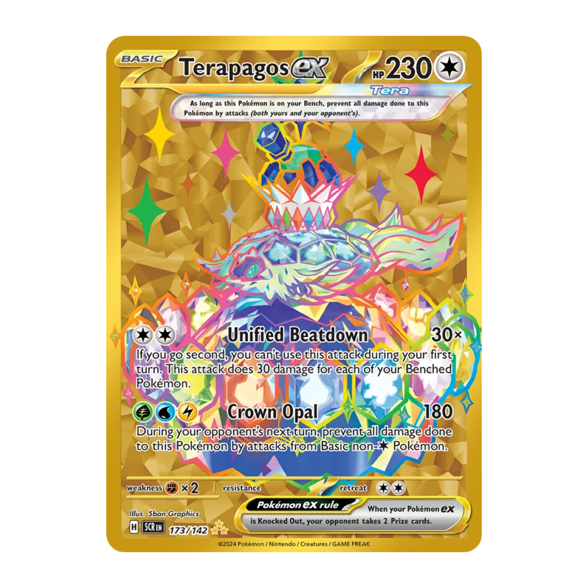 Terapagos ex SCR 173 - NM Inglés