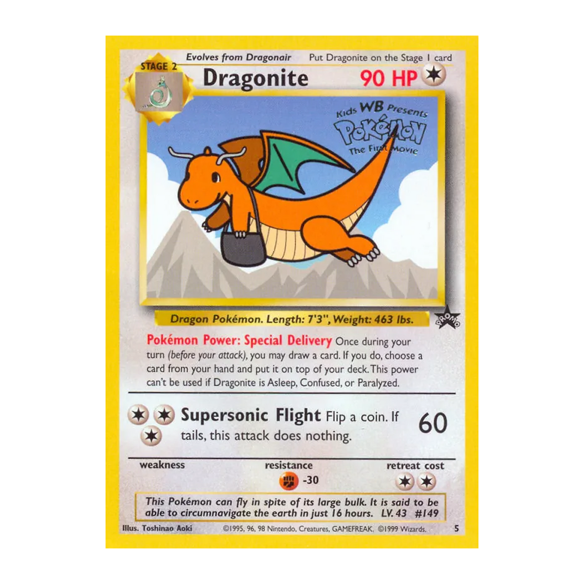 Dragonite BASEP 5 - LP Inglés