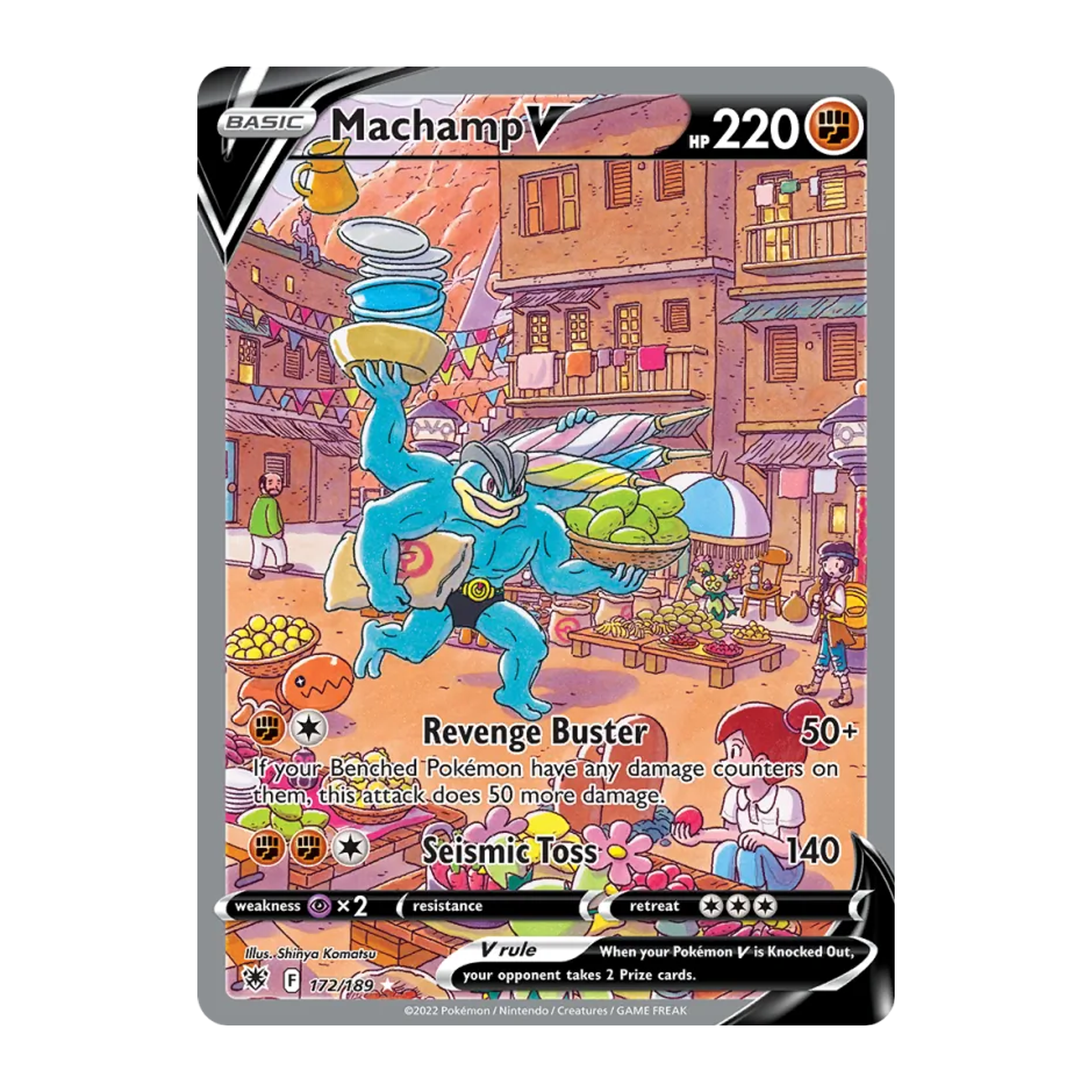 Machamp V ASR 172 - NM Inglés