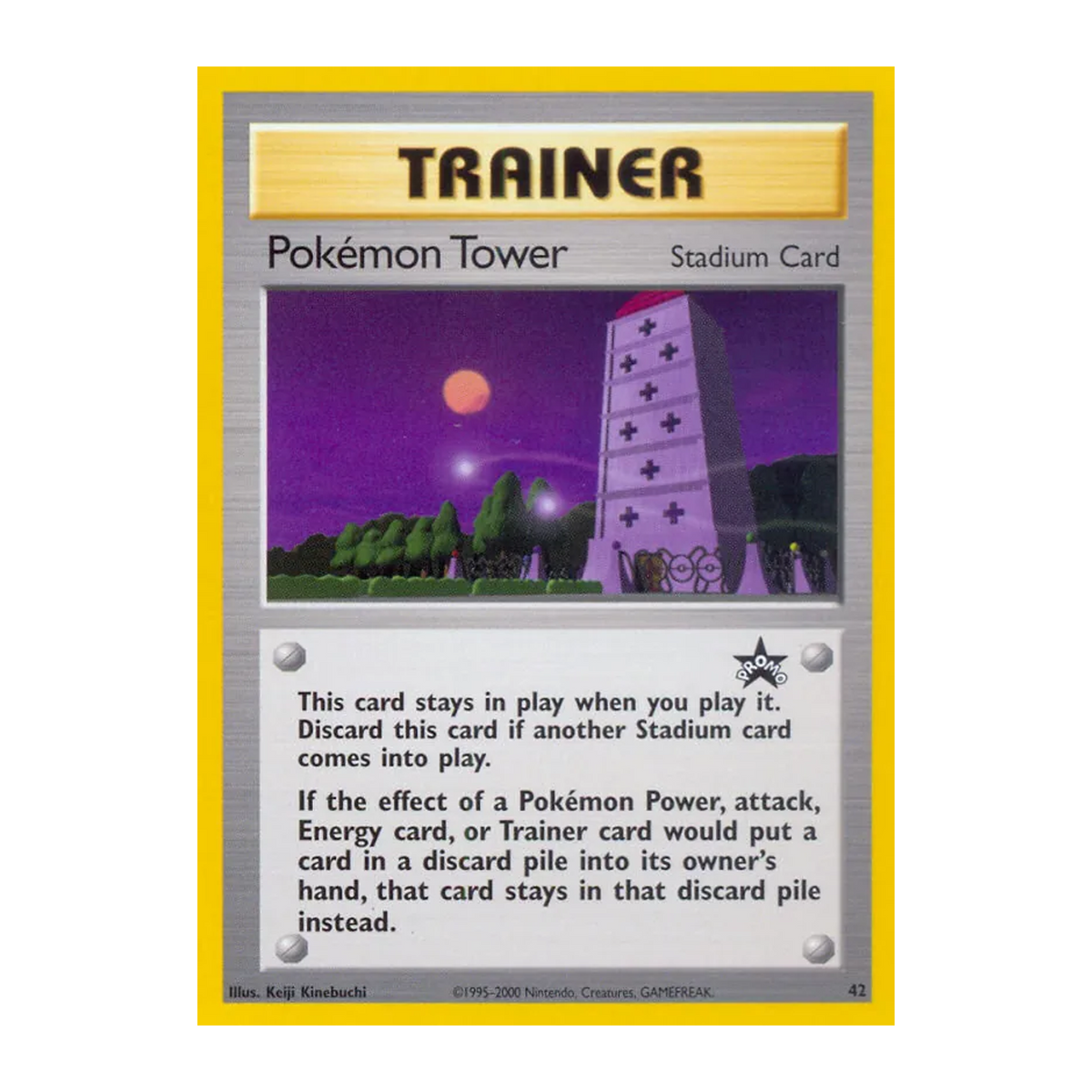 Pokémon Tower BASEP 42 - GD Inglés