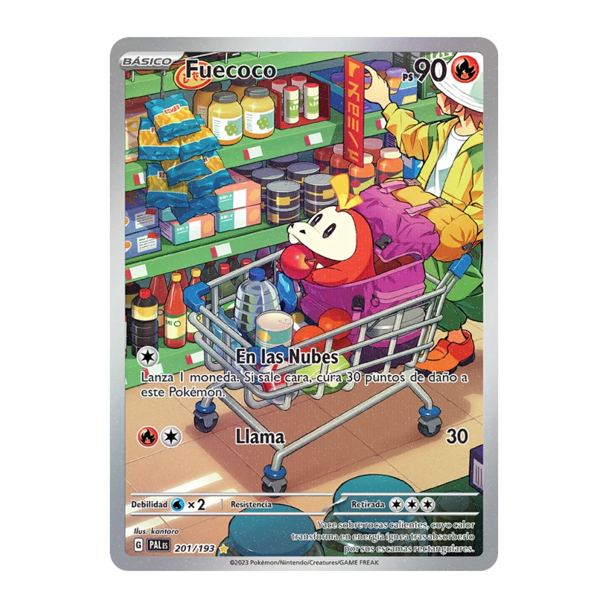 Fuecoco PAL 201 - NM Español