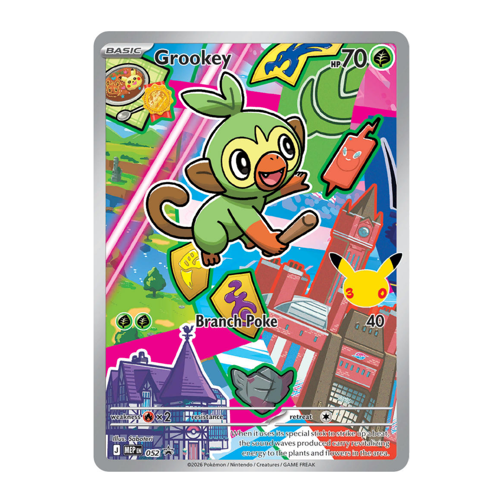 Grookey MEP 052 - NM Inglés