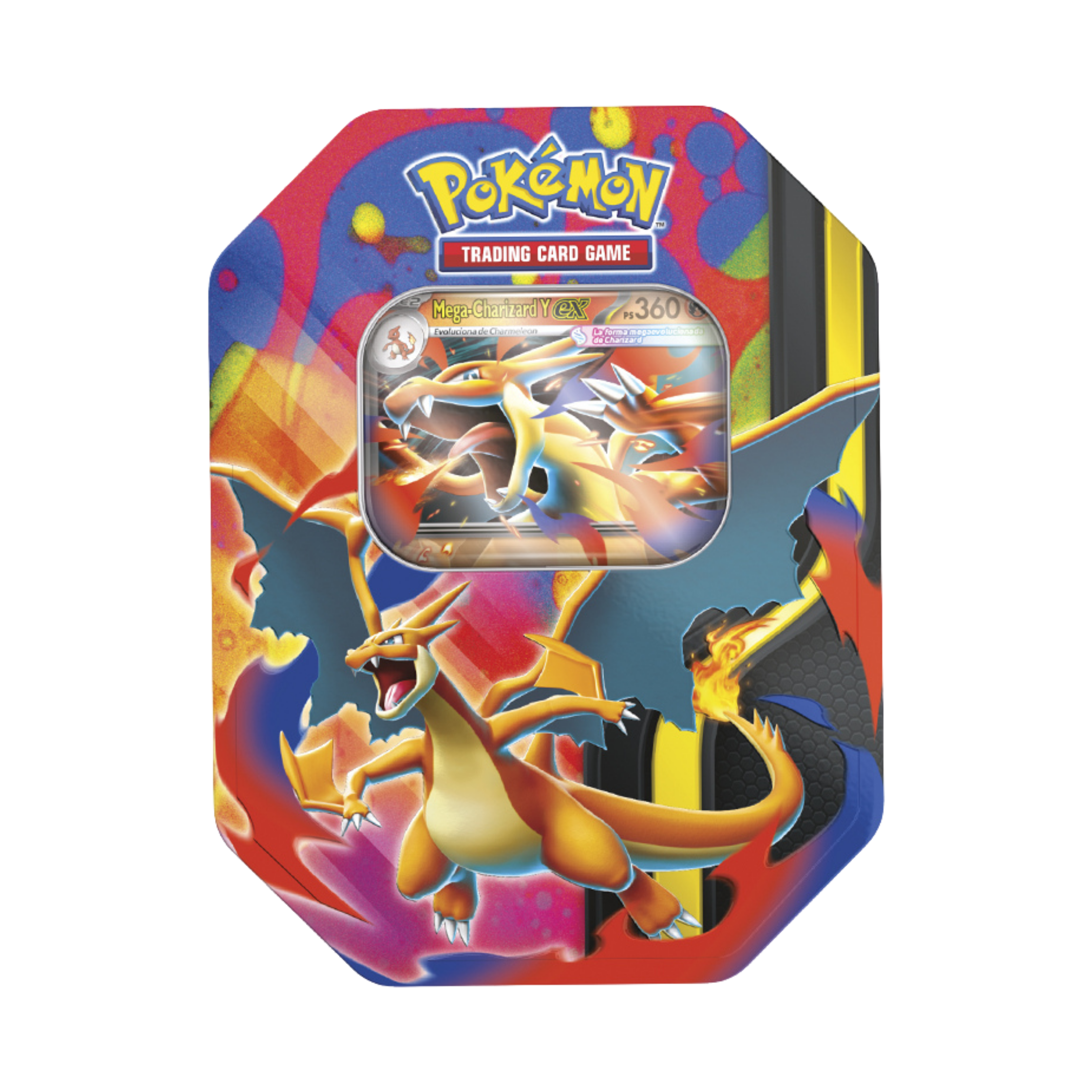 Lata Mega Charizard X & Y EX - Ingles