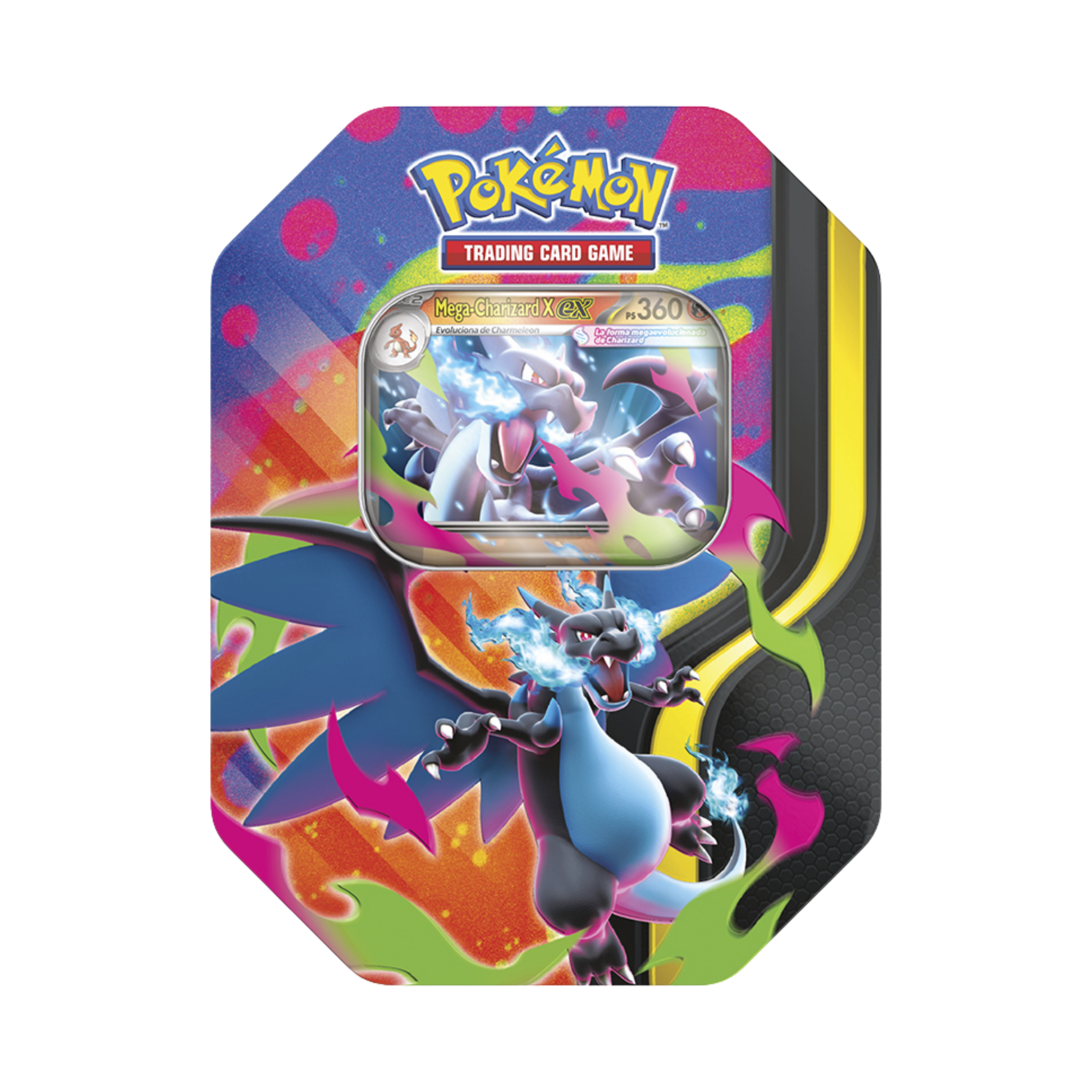 Lata Mega Charizard X & Y EX - Español
