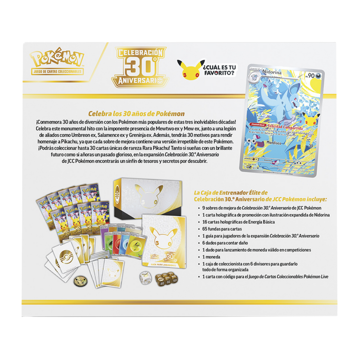 ETB Caja de Entrenador Elite Celebración 30 Aniversario - Español