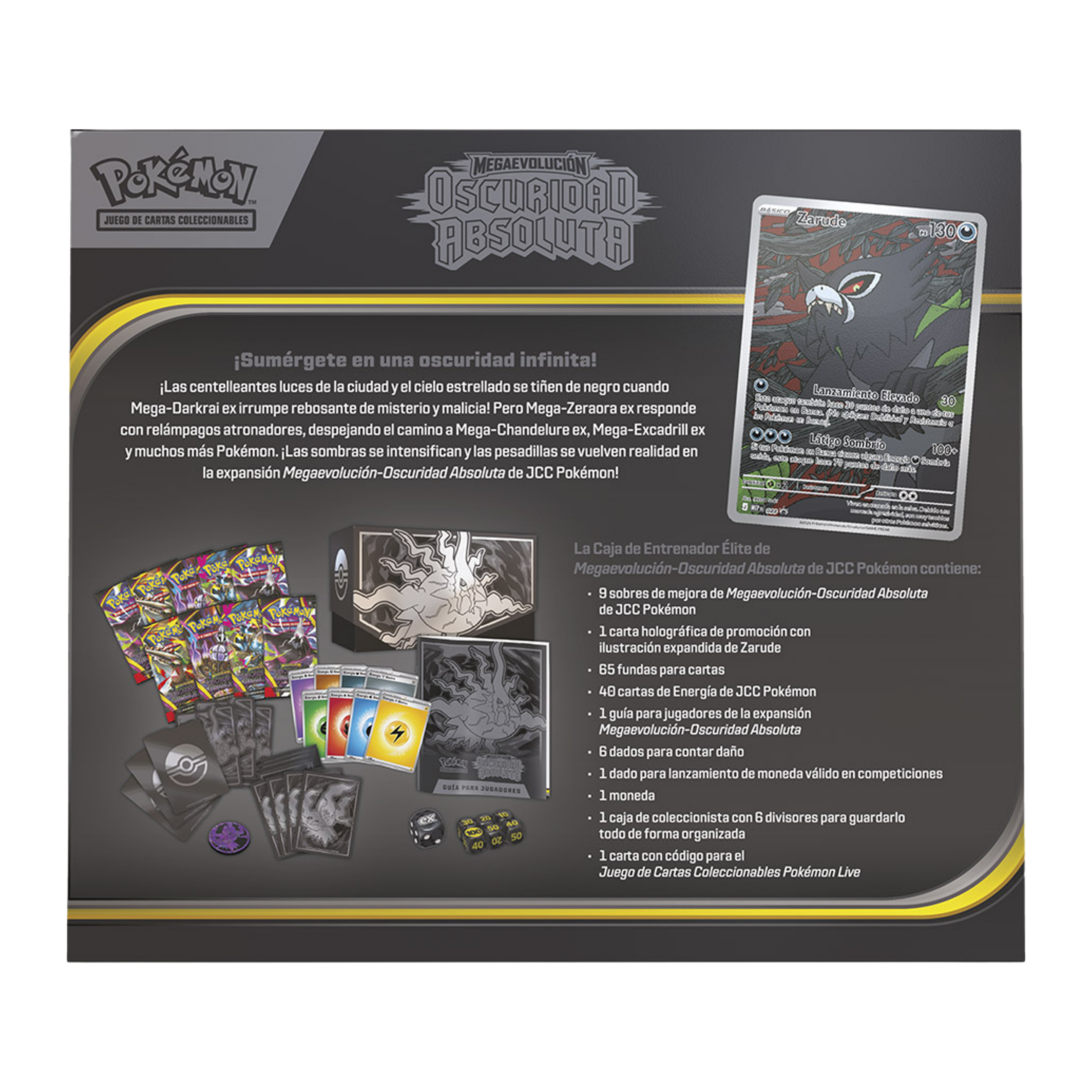 ETB Caja de Entrenador Elite Oscuridad Absoluta - Español