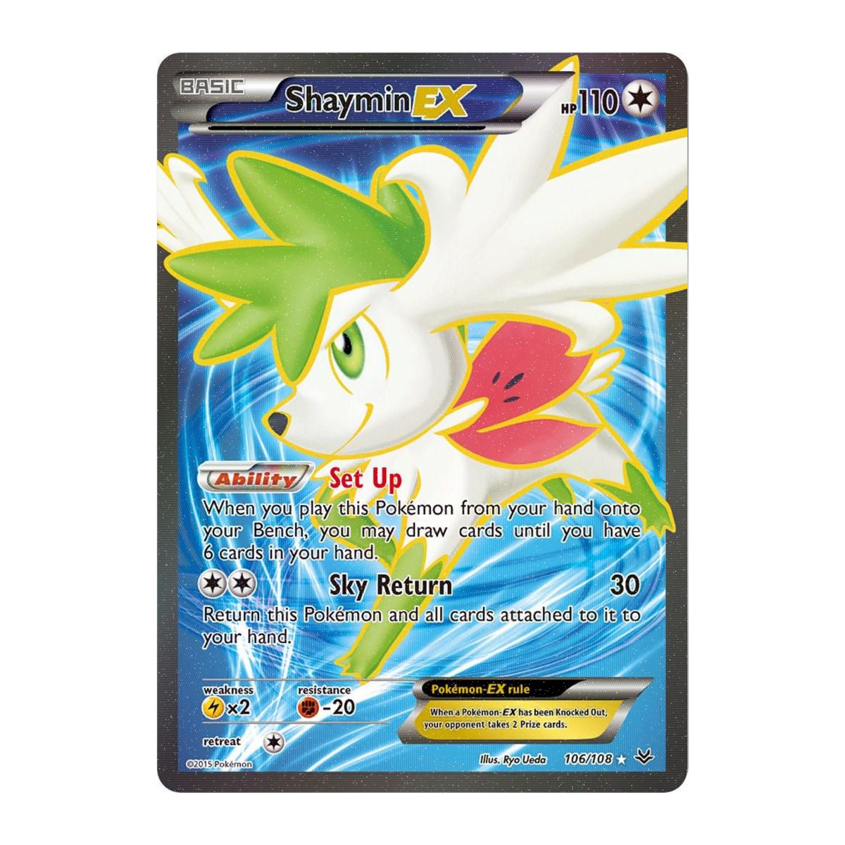 Shaymin EX ROS 106 - GD Español