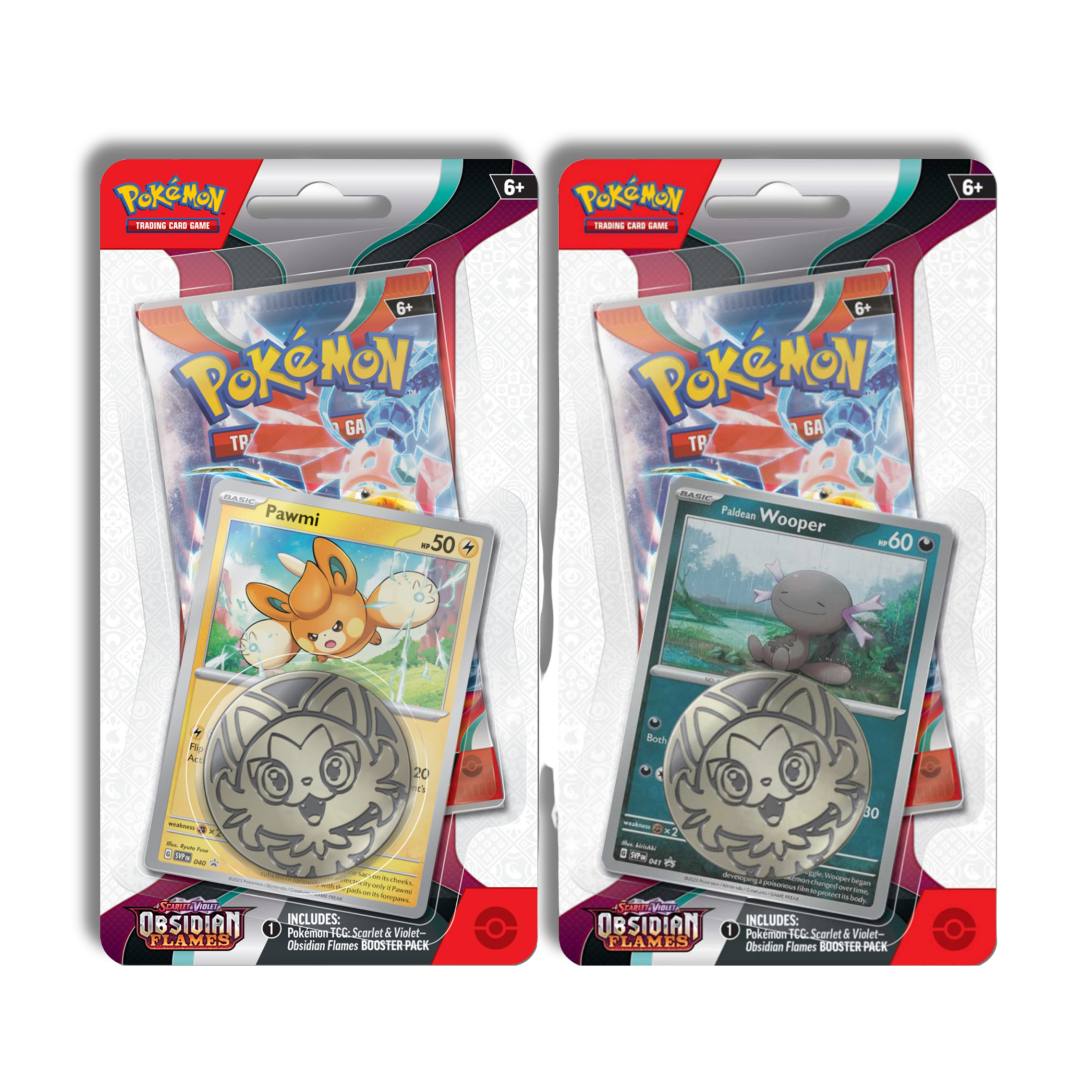 Blister Básico Obsidian Flames - Ingles