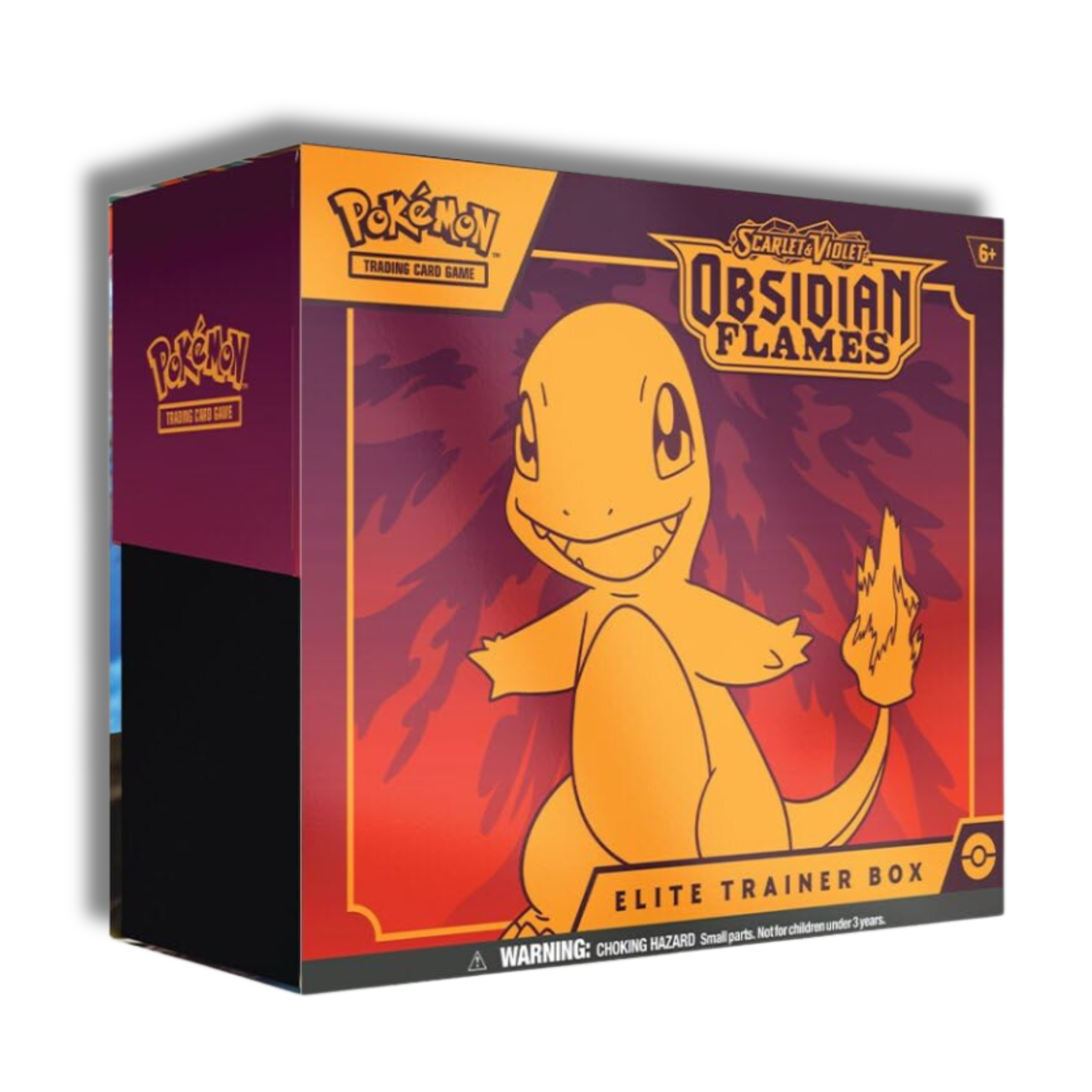 Caja de Entrenador Elite Llamas Obsidianas - Español