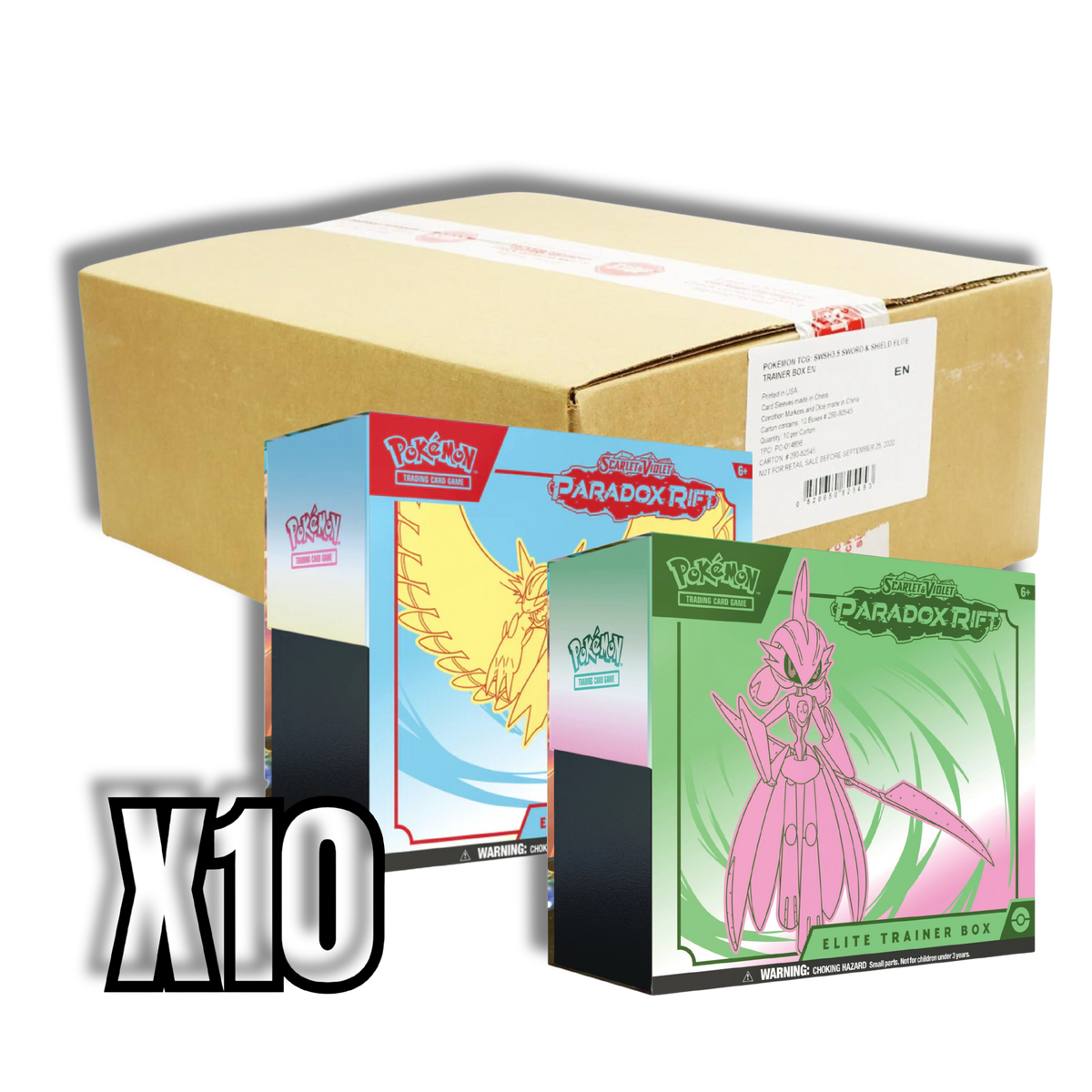 Case Sellado 10 ETB Paradox Rift - Ingles