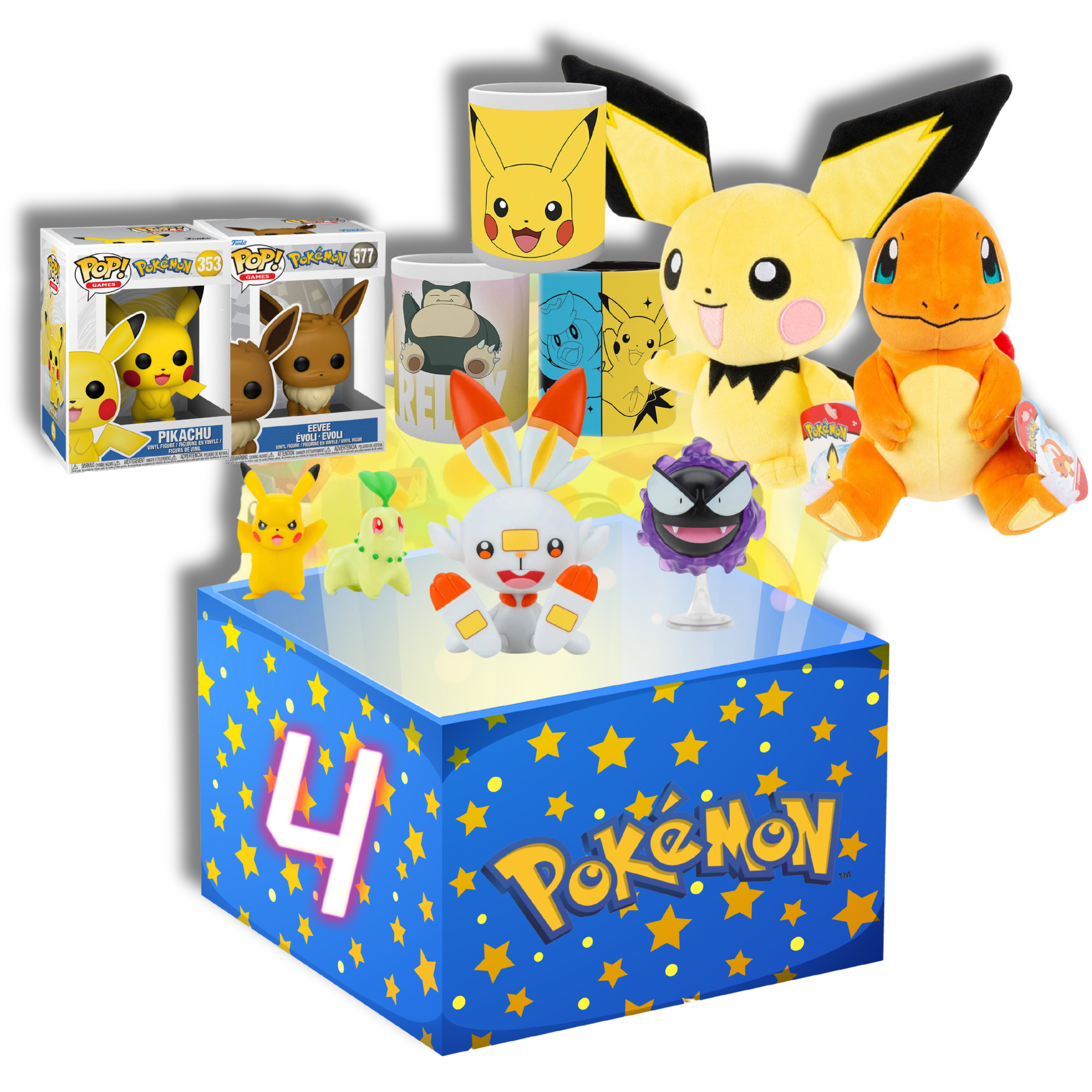 Pack 4 - Pack Pokemon