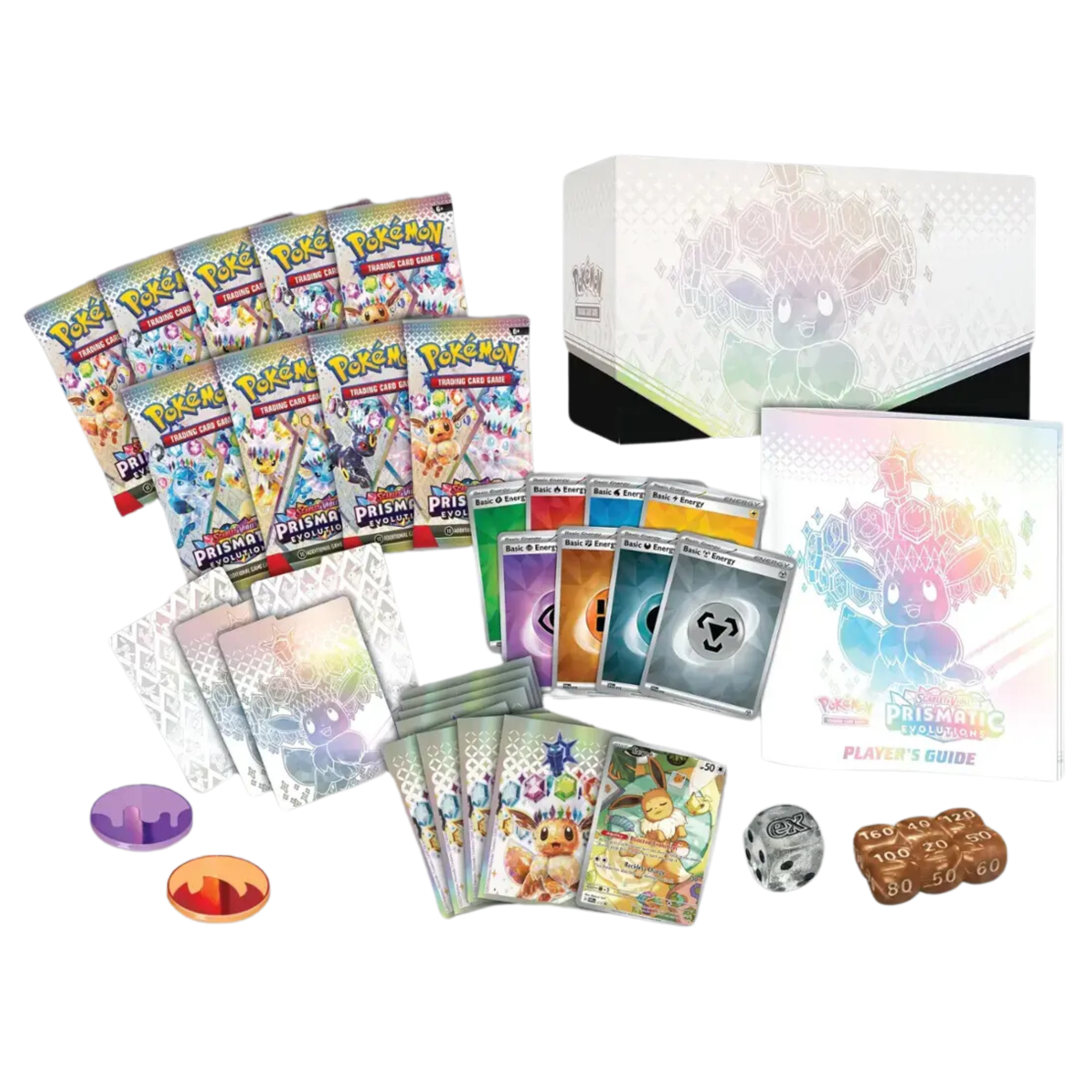 ETB Caja de Entrenador Elite Evoluciones Prismaticas  - Español