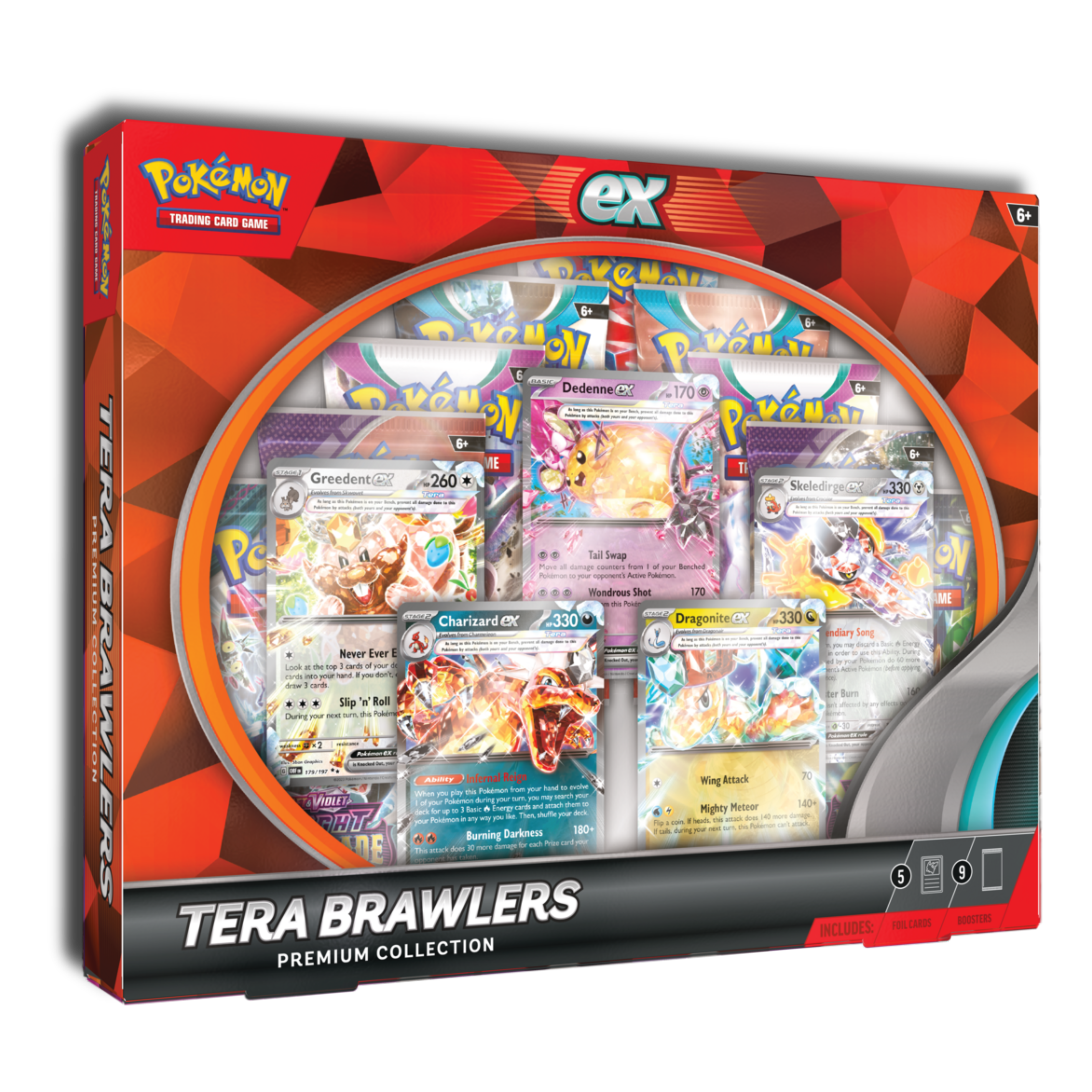 Caja Tera Brawlers EX Premium Collection - Ingles