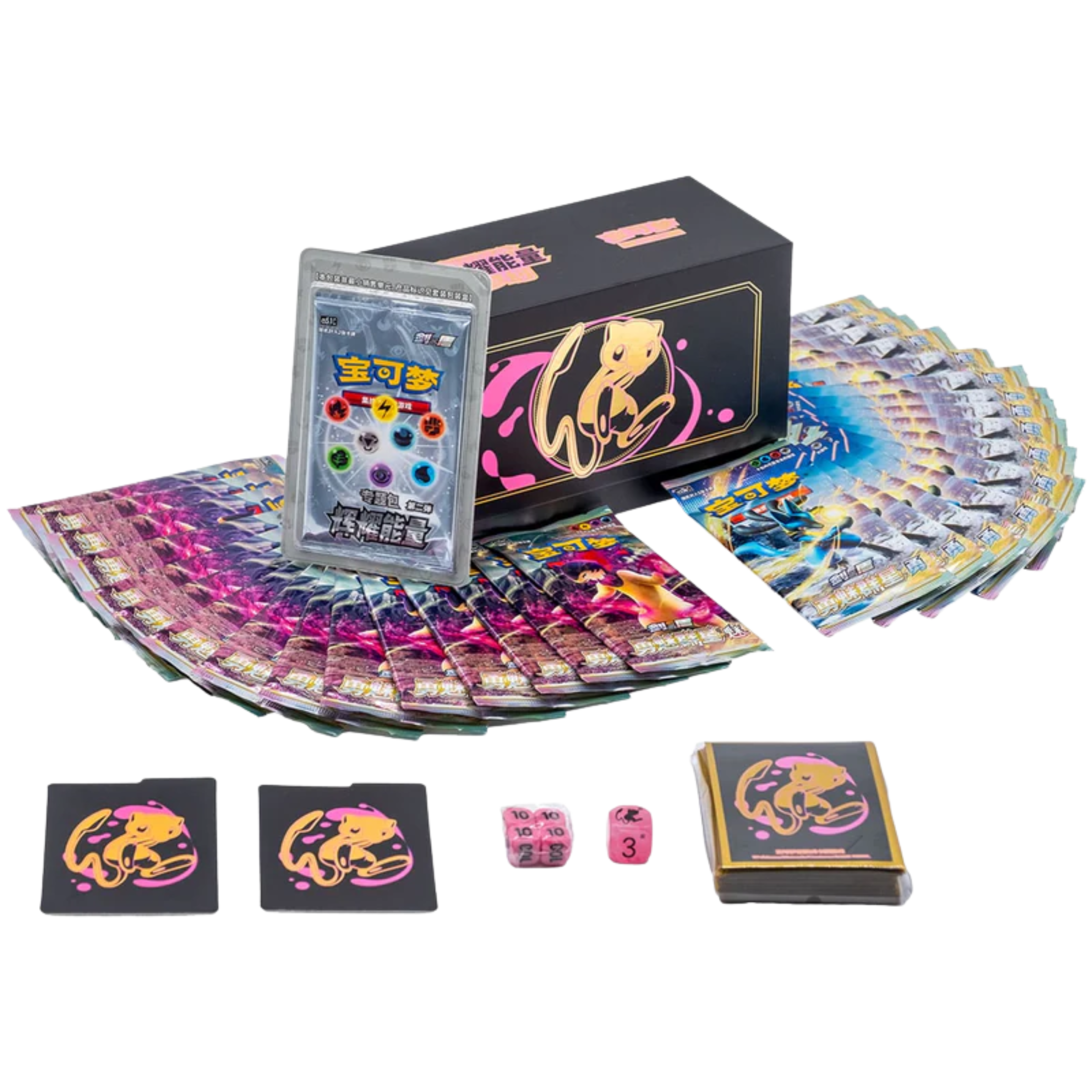 Caja Radiant Energy Mew Gift Box ETB - Chino