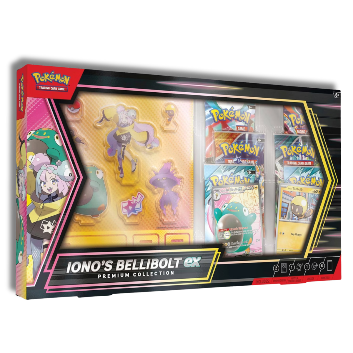 ポケモンカードBellibolt EX de e-Nigma セット　スペイン語 Caja Colección Premium Bellibolt EX de e-Nigma - Español