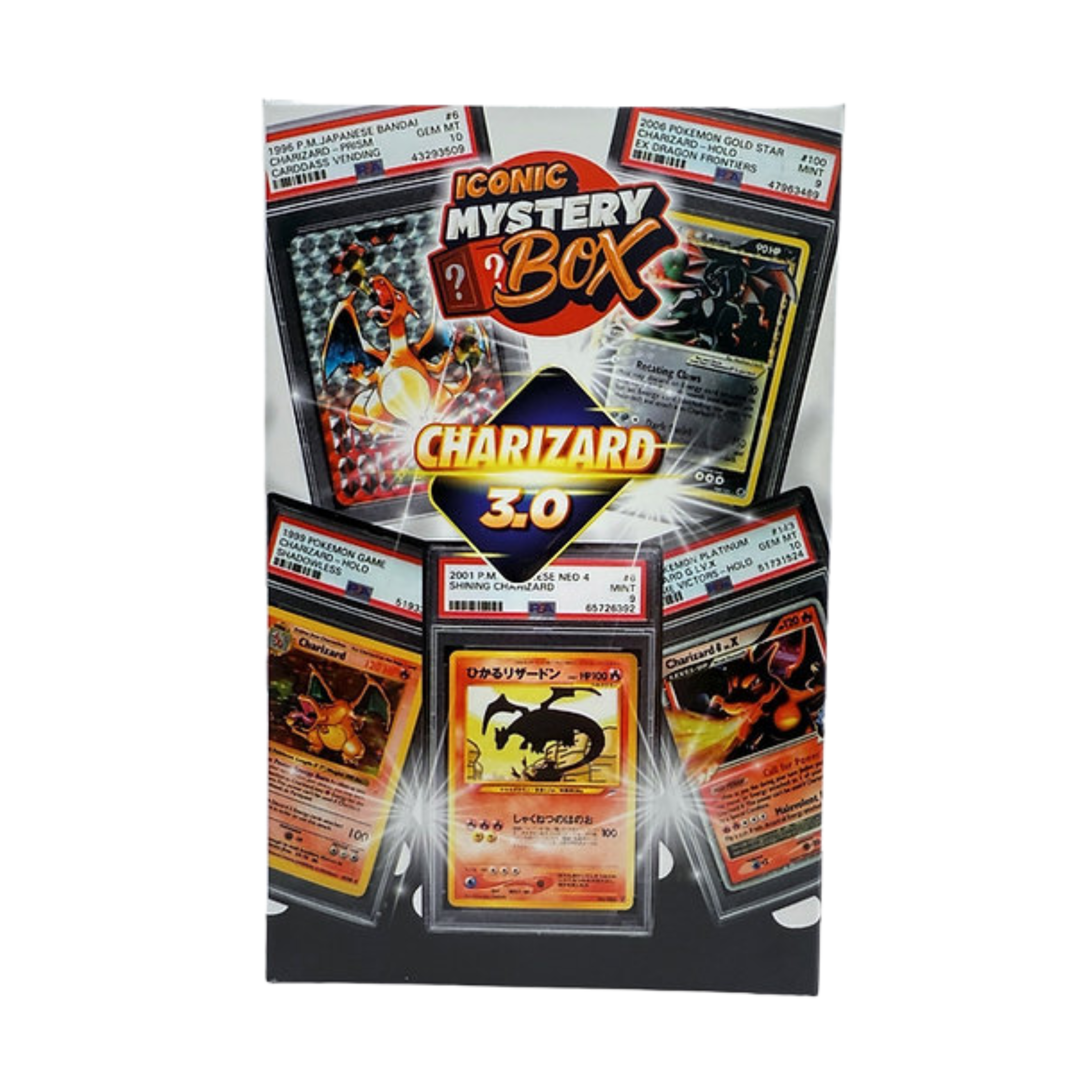 Caja Charizard Gradeado 3.0 - Iconic Mystery Box