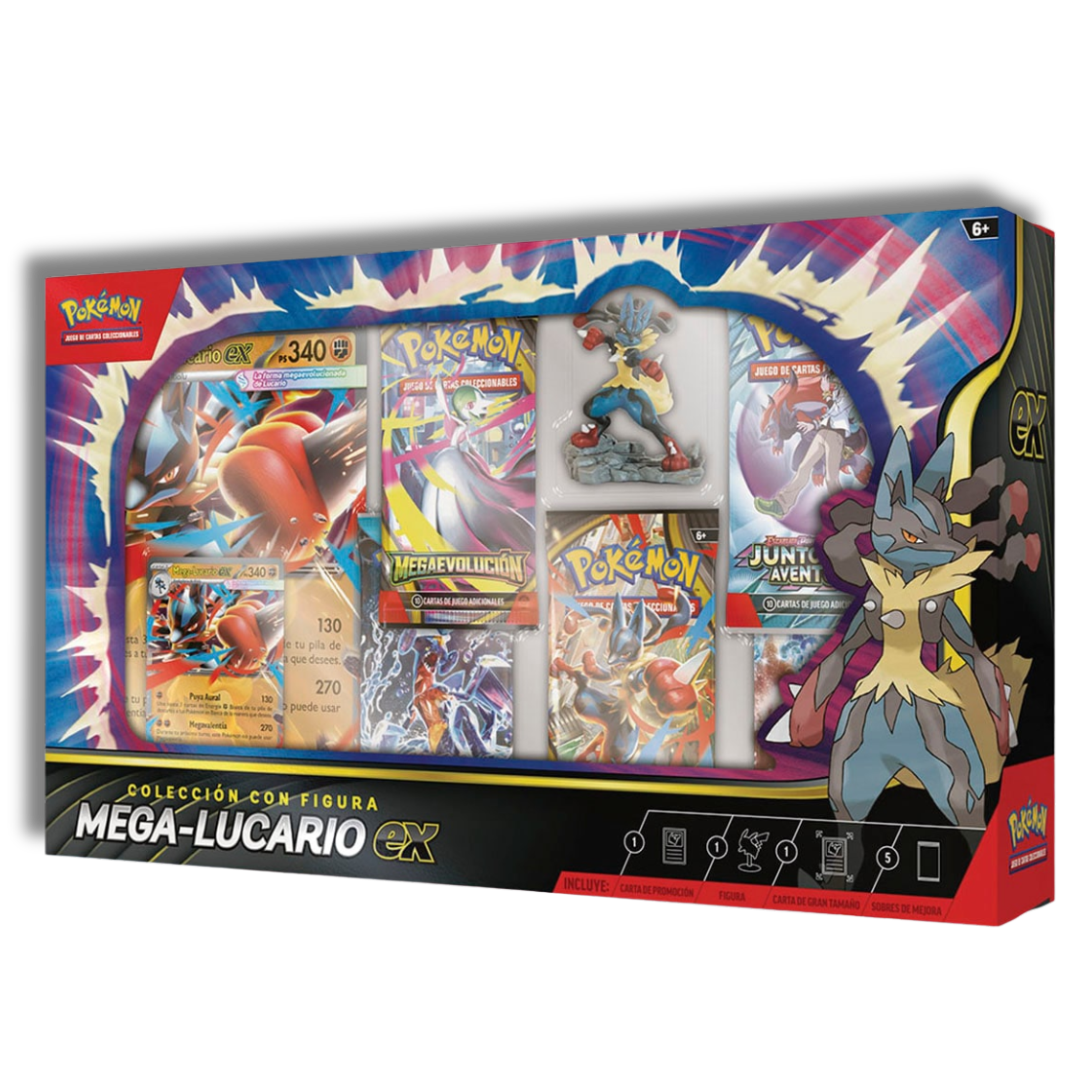 Caja Figure Collection Mega Lucario EX - Ingles