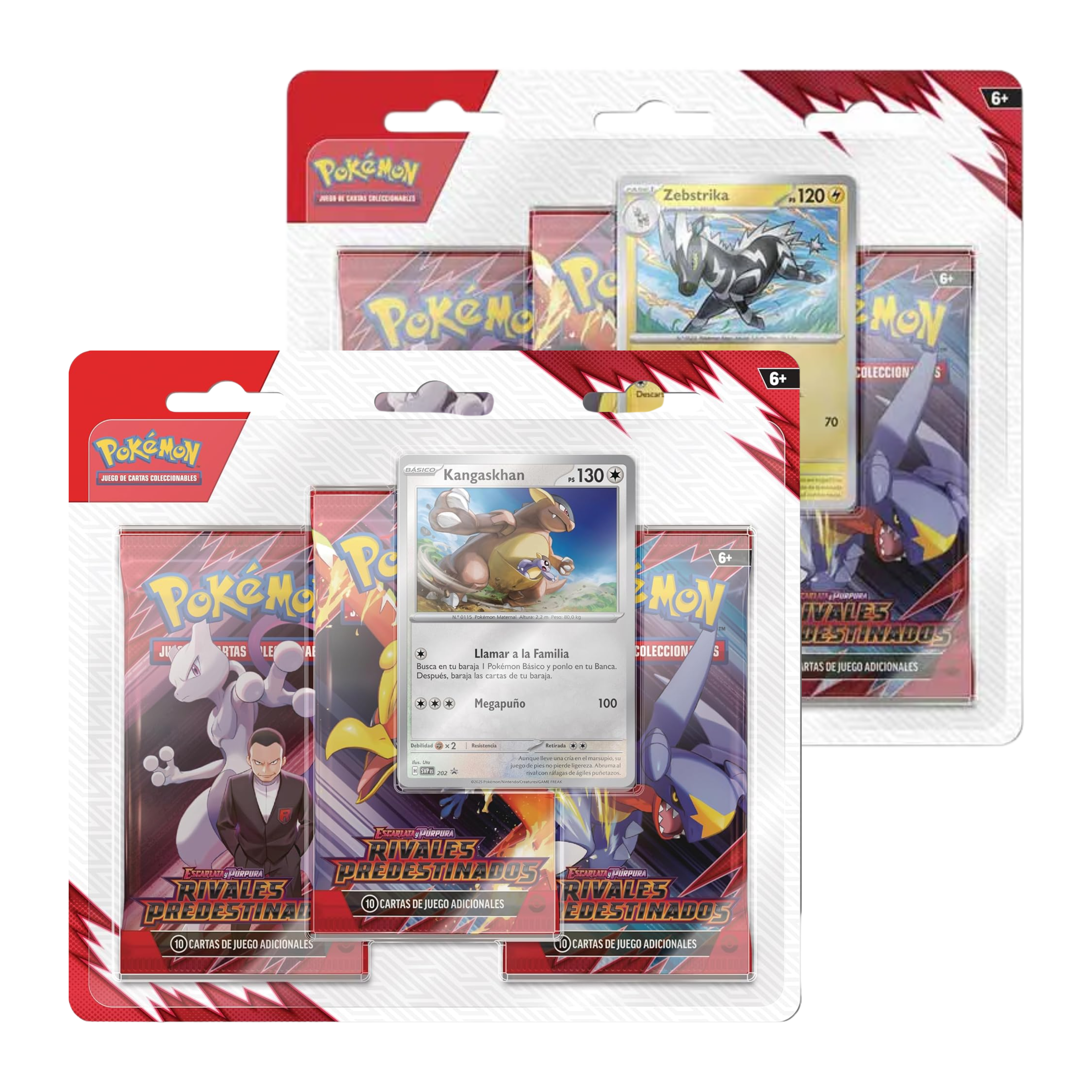 Blister Triple Rivales Predestinados - Español