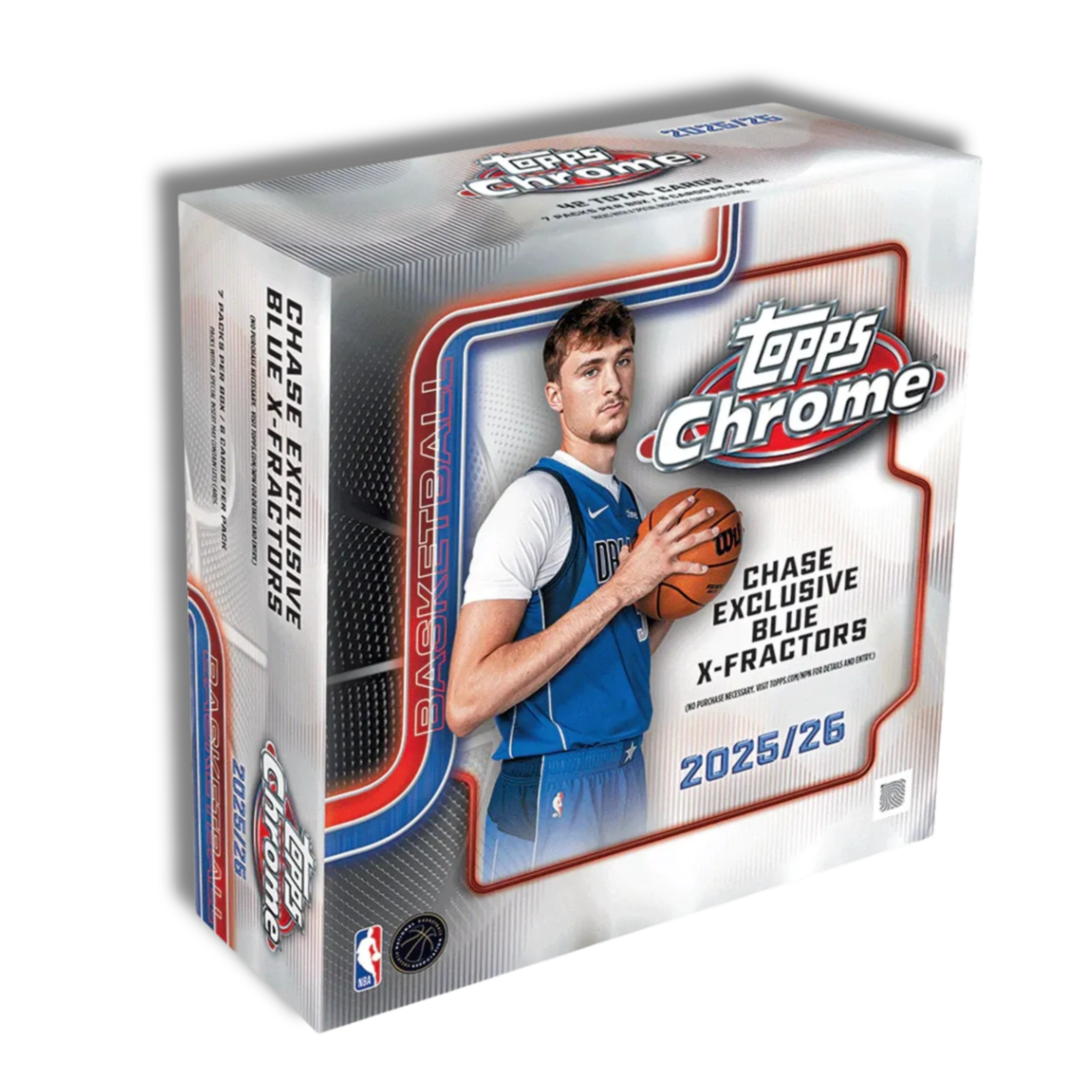 Mega Box Topps Chrome NBA 2025-26 - Topps