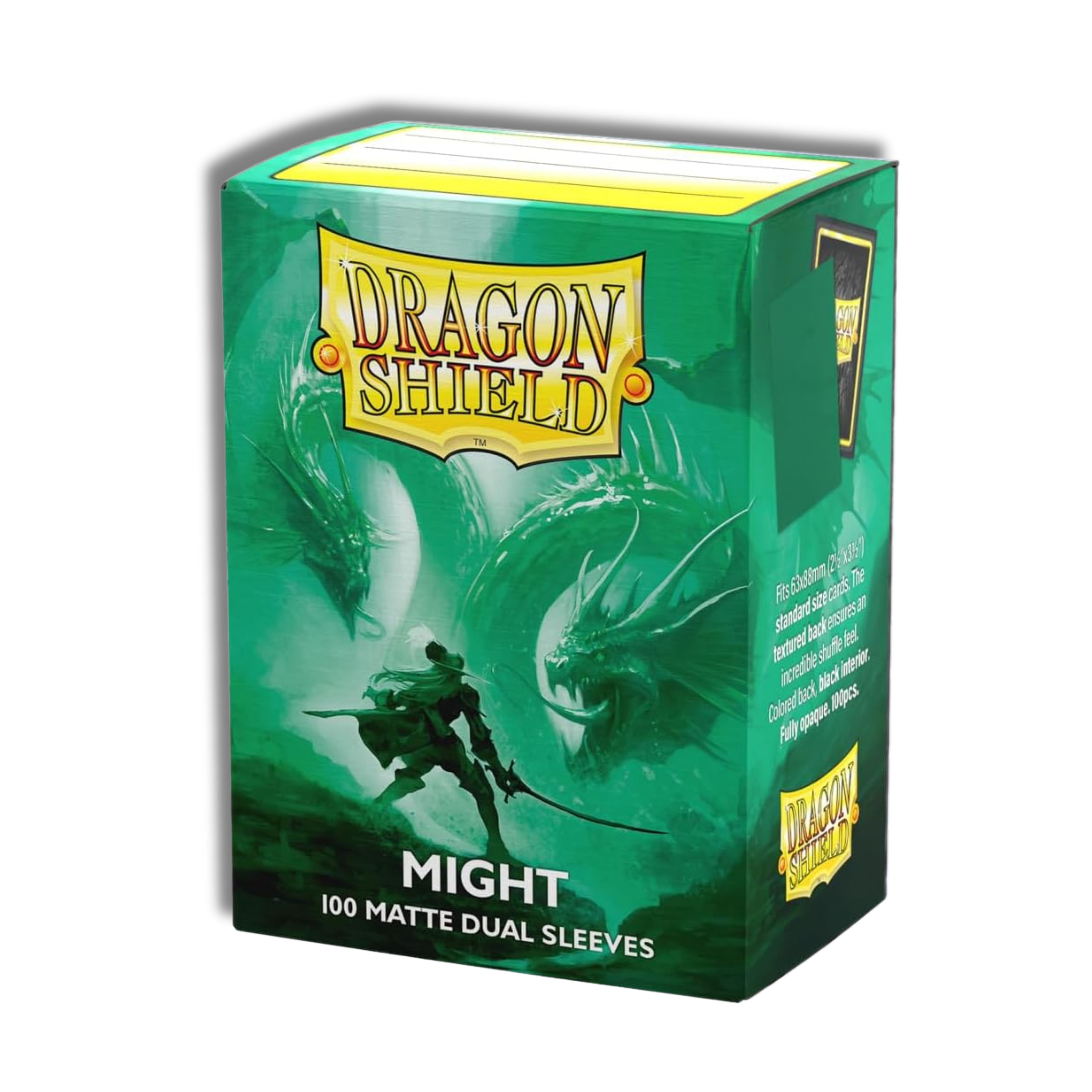 100 bustine Standard Might Dual Matte - Dragon Shield
