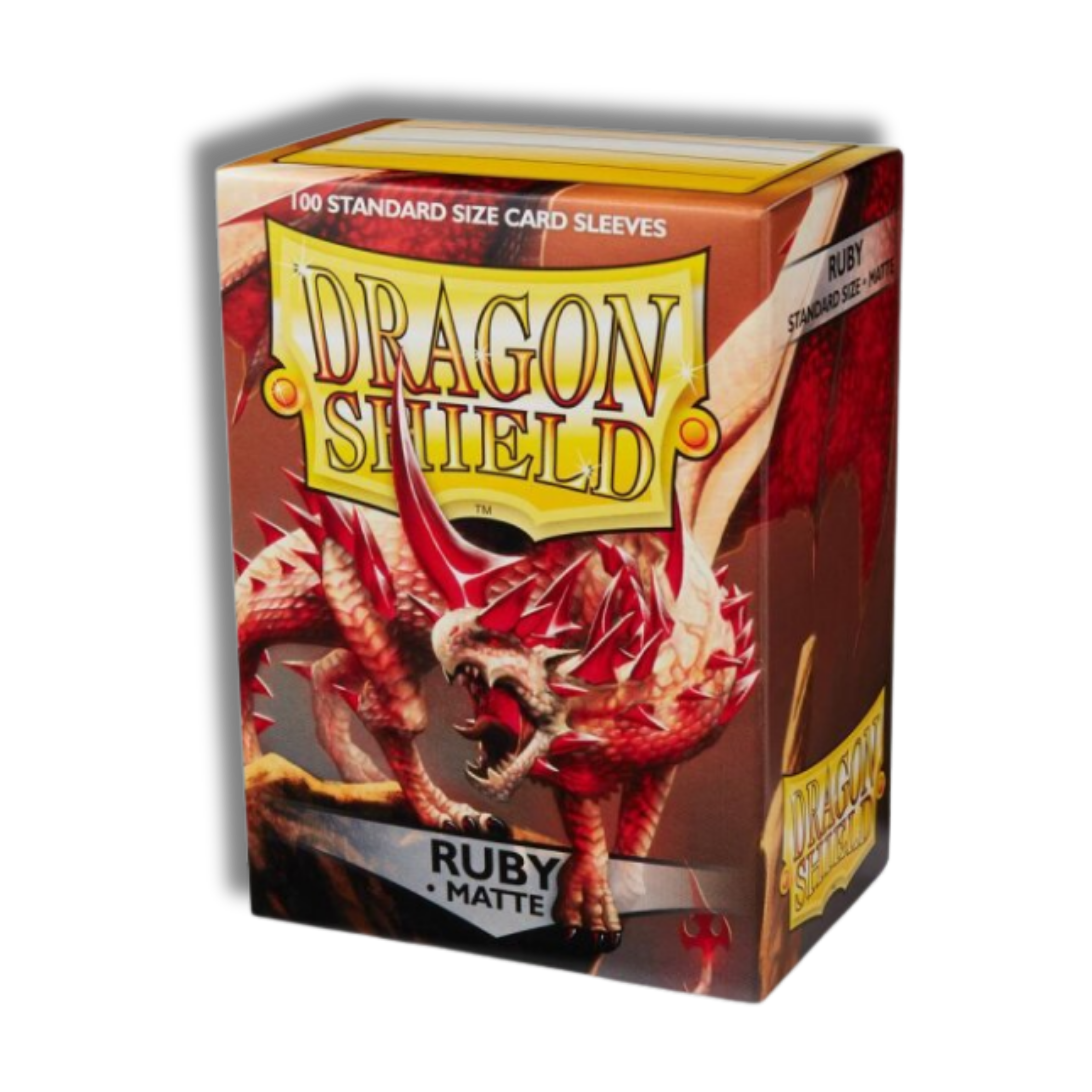 100 bustine standard Ruby Matte - Dragon Shield