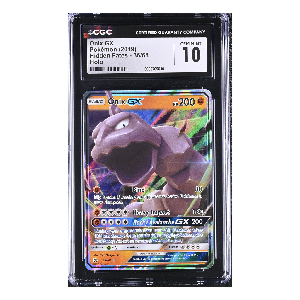 onix gx pokemon card value Onix GX #36 Prices | Pokemon Hidden Fates