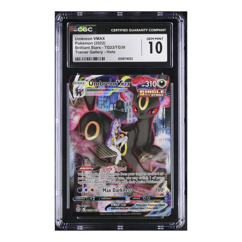 Umbreon VMAX(2022) Brilliant Stars Trainer Gallery - CGC 10